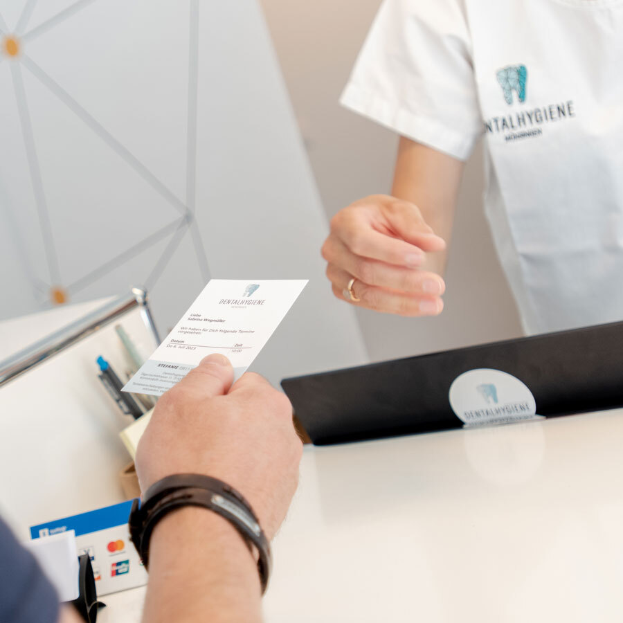 Termin in moderner DH-Praxis vereinbaren